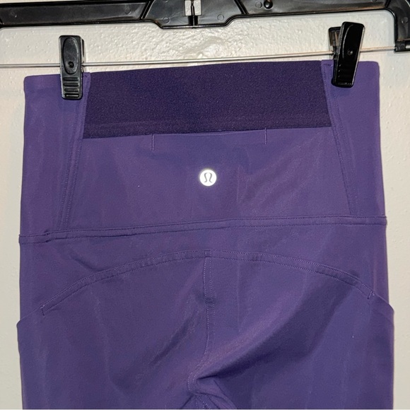 Lululemon Rogue Renegade Super High Rise Tight 25" Purple Size 4 - Picture 8 of 10